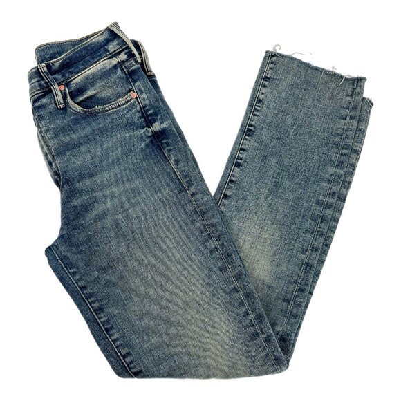 MOTHER Denim - MOTHER Blue Rascal Ankle Fray Jeans | Size 26